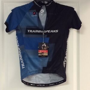 Pactimo Blue & Black cycling jersey